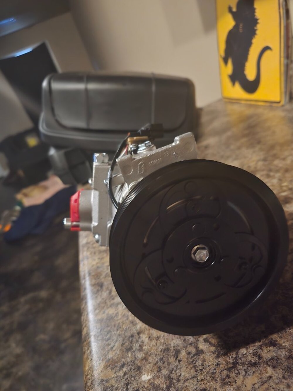 A/c compressor for a vehicle